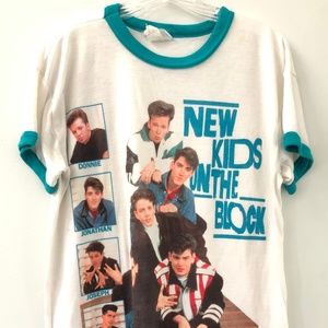 ‼️SOLD Vtg New Kids on the Block T-Shirt Nightgown